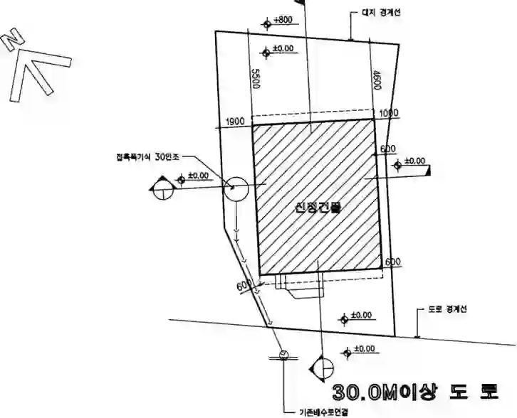 문봉동 53-25 배치도 이미지